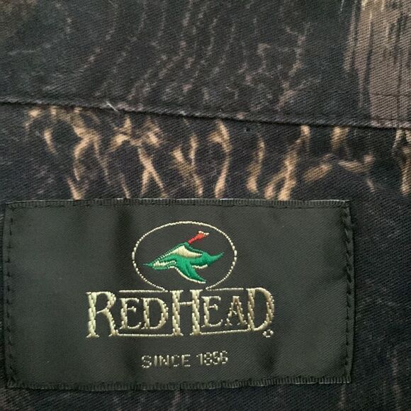 RedHead Men’s Fish Print Short Sleeves Shirt Size XXL - Picture 4 of 8